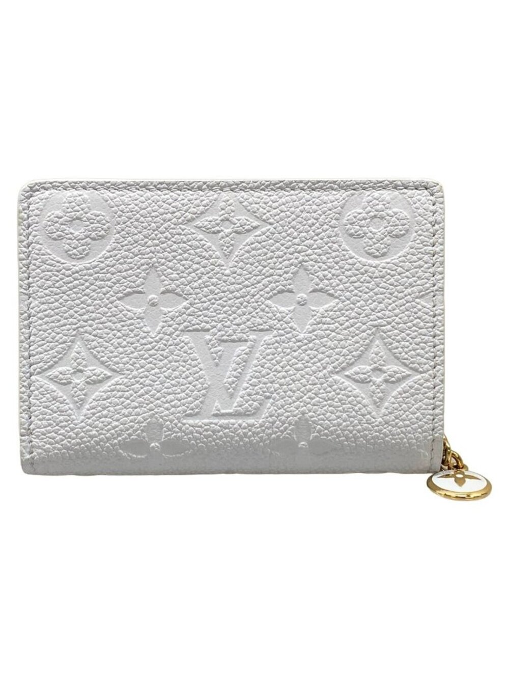 Louis Vuitton Bifold Wallet Monogram Empreinte Portefeuille Clair Leather